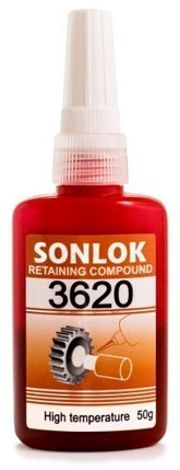 Фиксатор вал-втулочный высокотемпературный Sonlok 3620 (50 г), фото 2