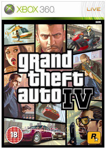 Grand Theft Auto IV Xbox 360 - фото 1 - id-p55184911