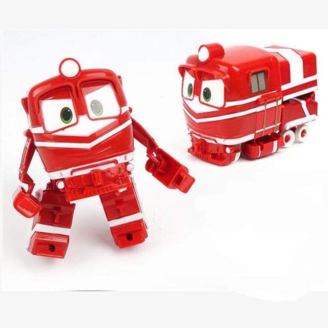 Игрушка робот-трансформер Robot Trains 4 шт. - фото 4 - id-p78061939
