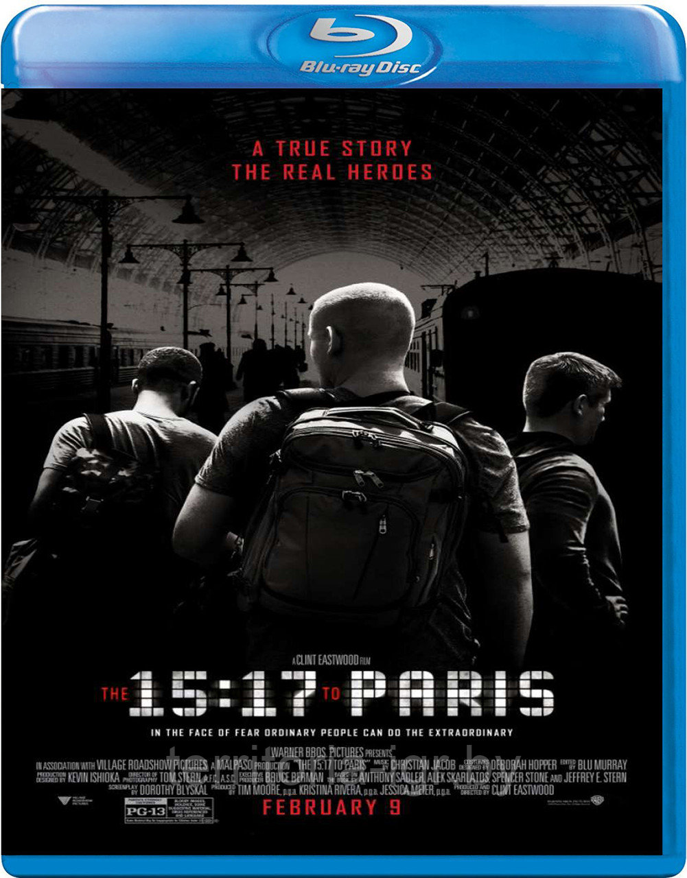 Поезд на Париж (BLU RAY Видео-фильм)