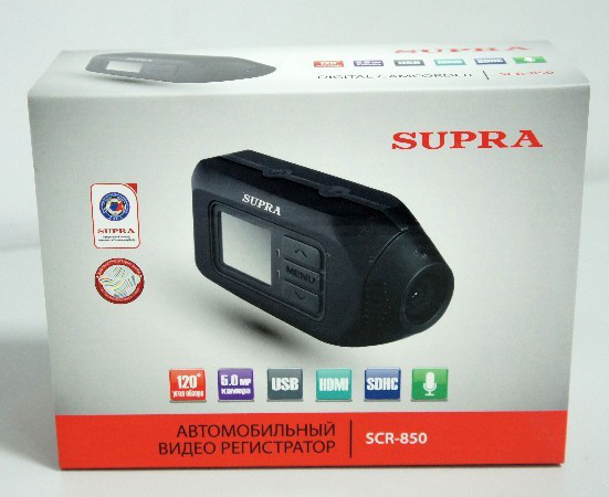 SCR-850 Видеорегистратор SUPRA - фото 6 - id-p76341992
