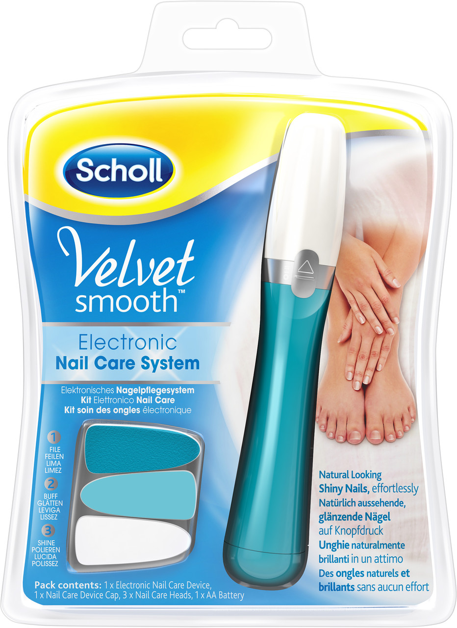 Роликовая пилка  Scholl Velvet Smooth Electronic Nail Care System
