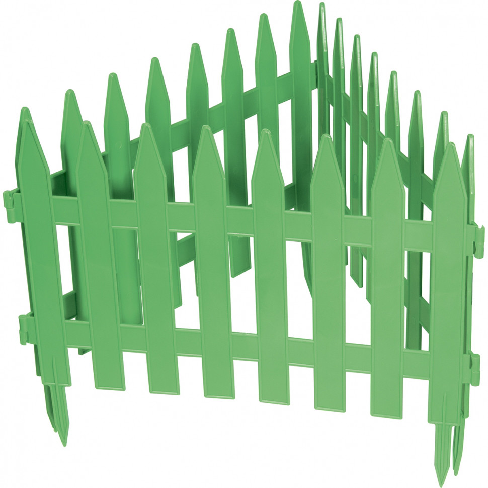 Забор декоративный "Рейка", 28 х 300 см, зеленый// PALISAD Россия - фото 1 - id-p78080451