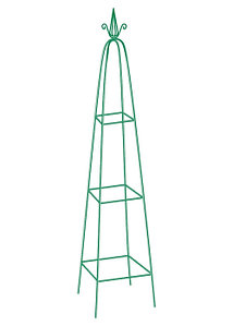 Пирамида садовая декоративная для вьющихся растений, 198 х 33 см, пирамида// PALISAD