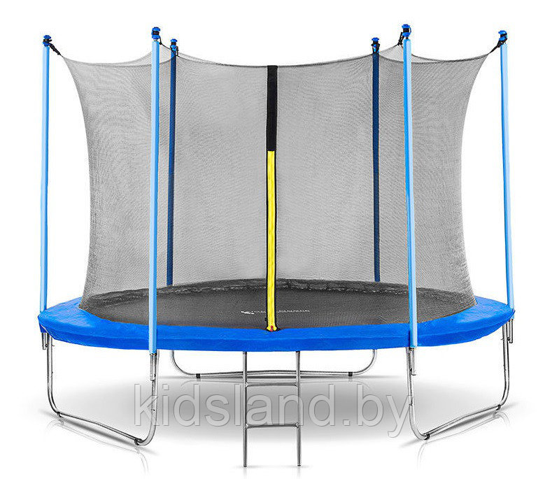 Батут Bebon Sports 8ft (252 см) с внутренней сеткой безопасности и лестницей - фото 1 - id-p78109244