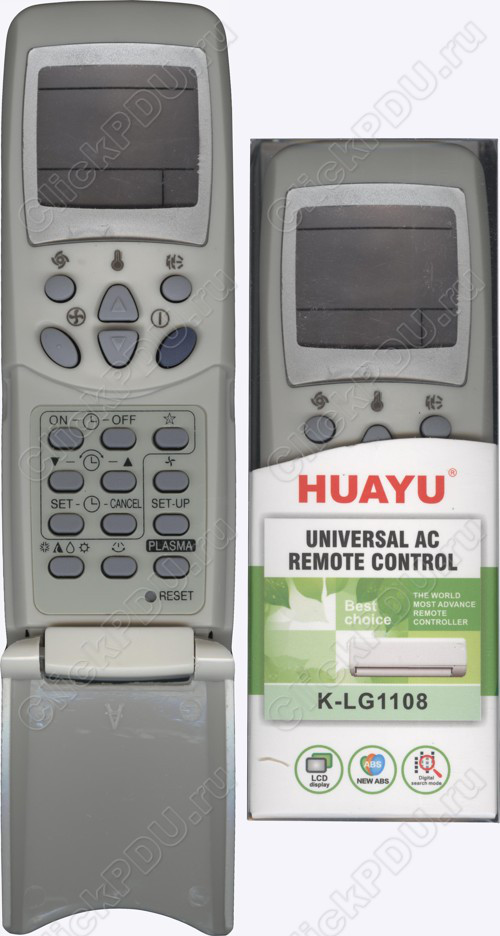 Huayu K-LG1108 для LG для кондиционеров МАРКИ LG с функцией PLASMA (серия HAR068) - фото 1 - id-p40070220