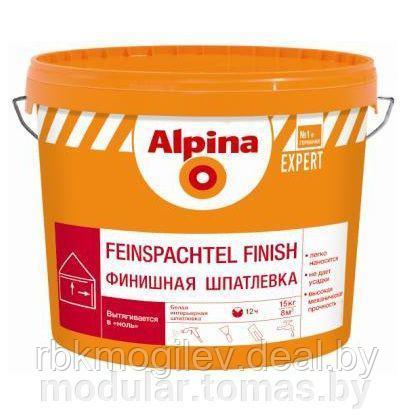 Шпатлевка белая Alpina Fainspachel 15кг - фото 1 - id-p78124498