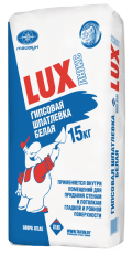 Шпатлевка гипсовая LUX 15кг - фото 1 - id-p78124501