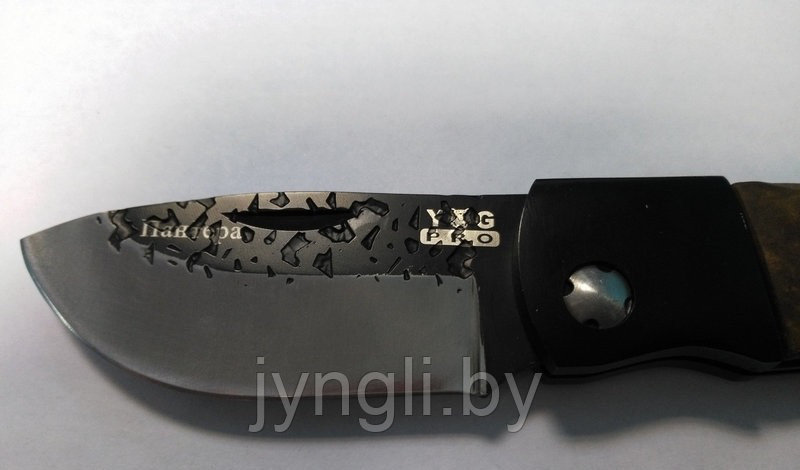 Походный складной нож Yagnob Пантера - фото 2 - id-p78127305