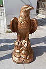 Скульптура бетонная под бронзу Орел левый, фото 2