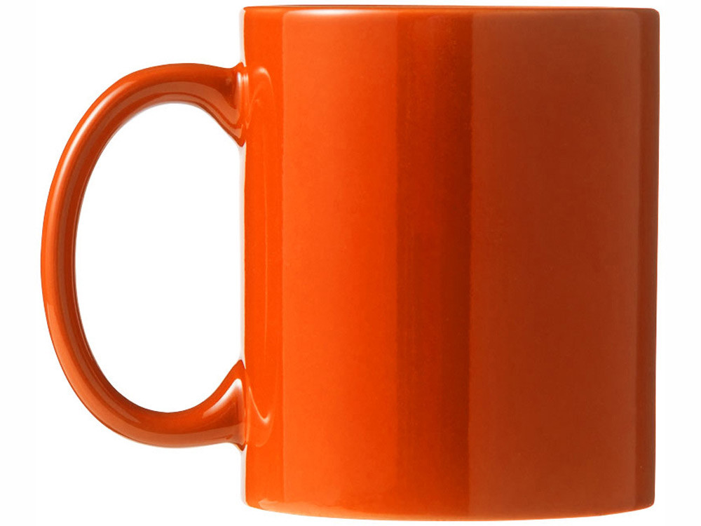 Кружка керамическая Santos, оранжевый - фото 2 - id-p78133023