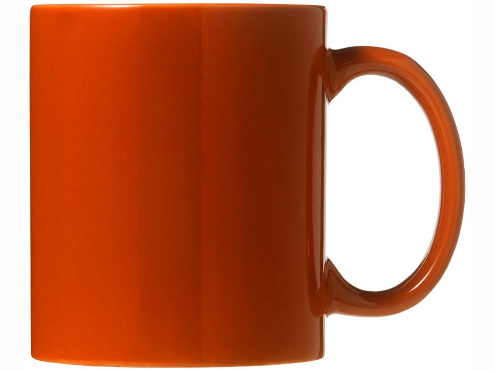 Кружка керамическая Santos, оранжевый - фото 3 - id-p78133023