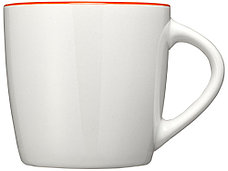 Керамическая чашка Aztec, белый/оранжевый, фото 3