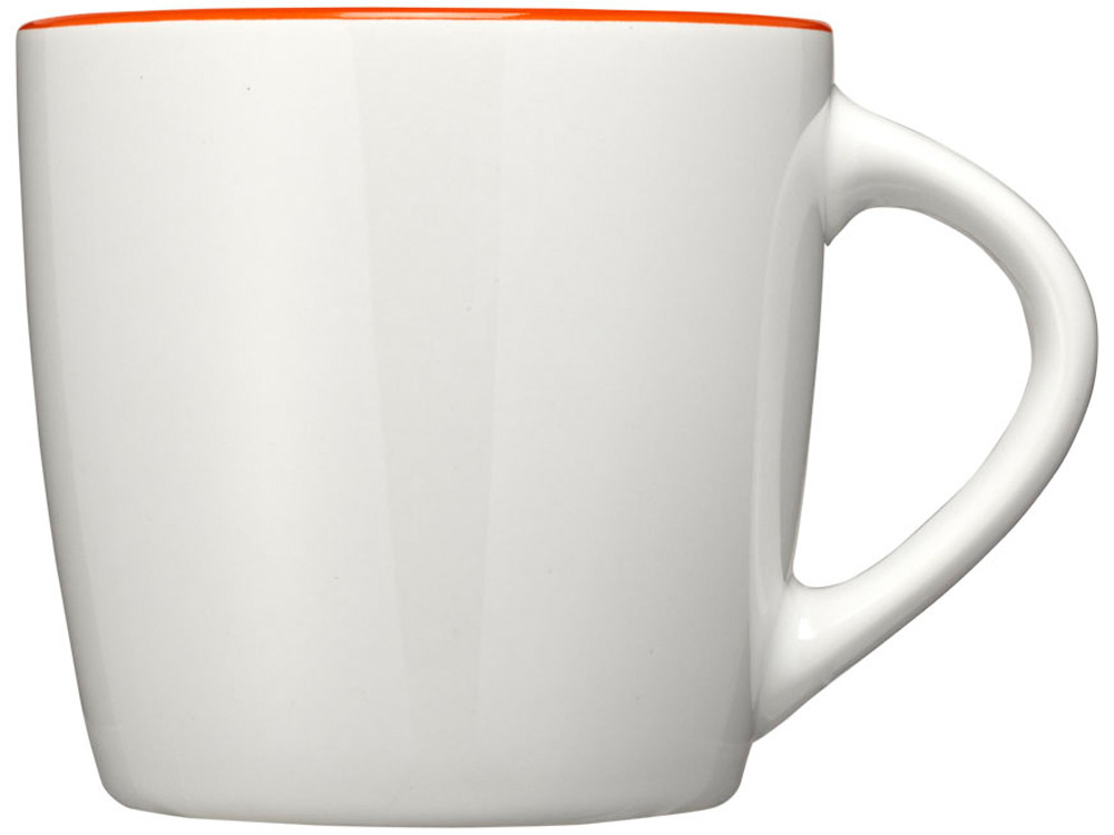 Керамическая чашка Aztec, белый/оранжевый - фото 3 - id-p78133087