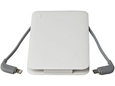 Зарядное устройство Spectro с интегрированным MFi кабелем 2 в 1, белый, фото 3