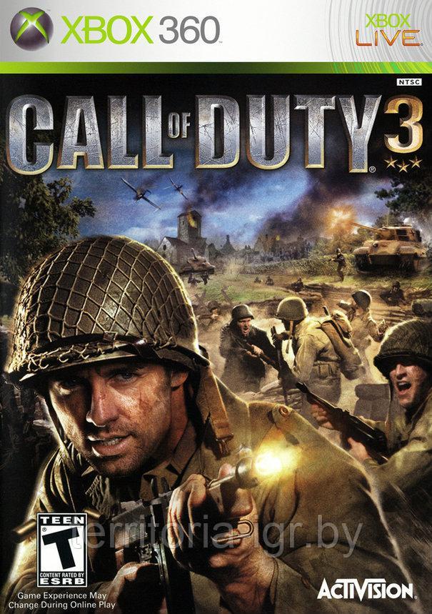 Call of Duty 3 Xbox 360 - фото 1 - id-p55543339