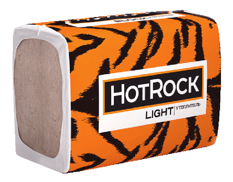 Утеплитель Hotrock (Хотрок) ЛАЙТ ЭКО 1200х600х50х8 шт-0,288 м3 в упаковке - фото 1 - id-p78139782