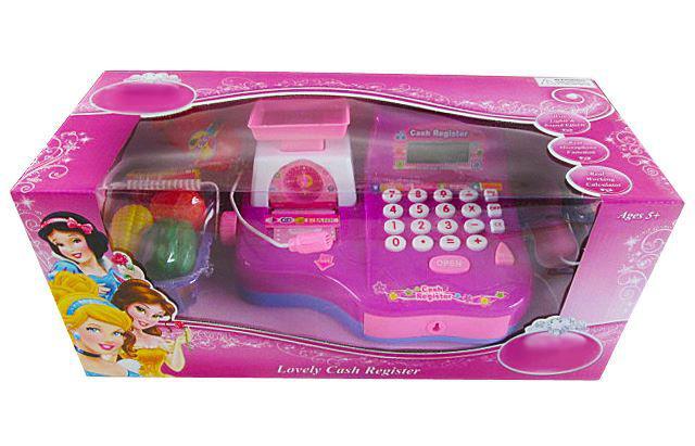 Детская касса DS66028 с чеком и аксессуарами, свет, звук - фото 1 - id-p78141235