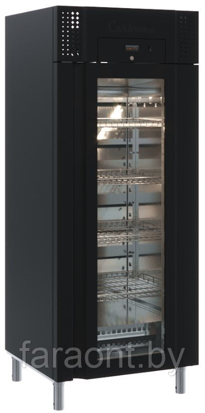 Холодильный шкаф со средним уровнем контроля влажности M700GN-1-G-MHC 9005 - фото 2 - id-p78144962