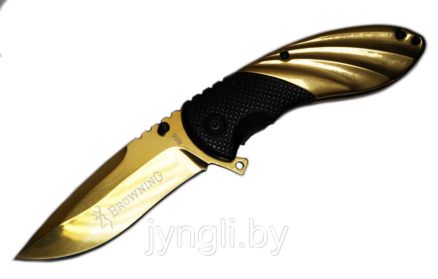 Складной нож Browning Gold - фото 1 - id-p78149030
