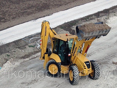 Экскаватор-погрузчик Komatsu WB97S-5E0 - фото 3 - id-p16113891