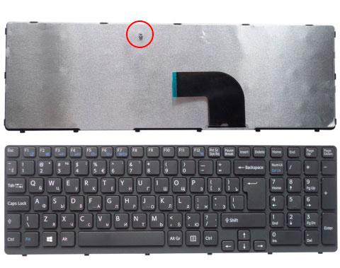Клавиатура ноутбука SONY VAIO SVE15 Черная