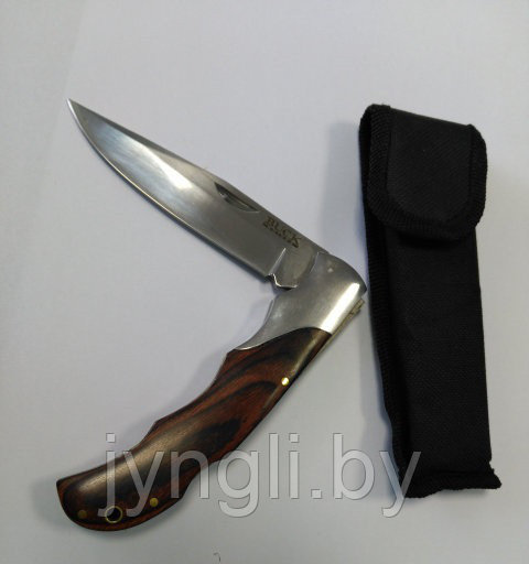 Нож складной BUCK Knives, рукоять красное дерево - фото 4 - id-p78153112