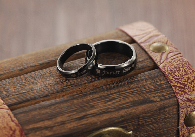 Доминики (женское кольцо с гравировкой "Любовь навсегда") - фото 3 - id-p78160538