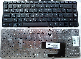 Клавиатура ноутбука SONY VAIO VGN-NW Черная