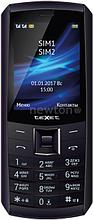 Кнопочный телефон TeXet TM-D328 черный
