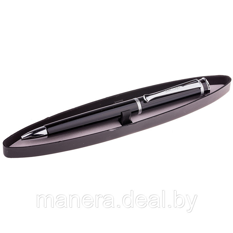 Ручка подарочная Berlingo Velvet Premium бизнес-класса черный - фото 2 - id-p78180891