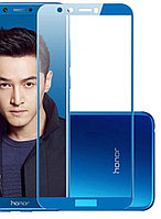 Защитное стекло Full-Screen для Huawei Honor 9 lite синий (5D-9D с полной проклейкой)