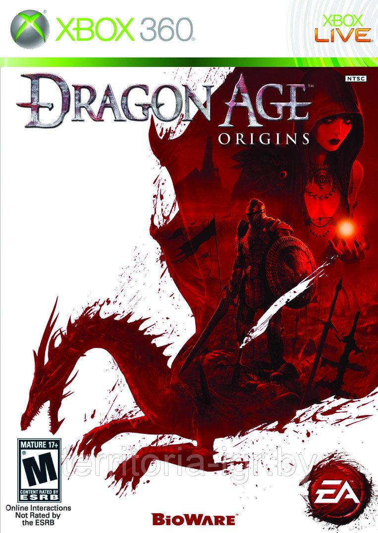Dragon Age: Origins Xbox 360 - фото 1 - id-p55331690