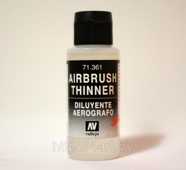 Разбавитель для красок Vallejo Airbrush Thinner, 60 мл - фото 2 - id-p2410132