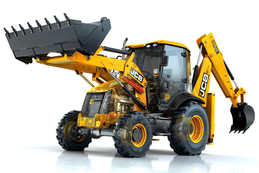 Аренда экскаватора-погрузчика JCB с экипажем - фото 1 - id-p78220549