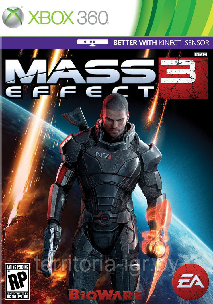 Mass Effect 3 DVD-2 Xbox 360 - фото 1 - id-p55337004