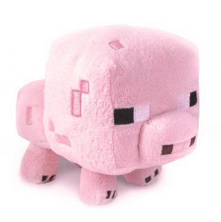Мягкая игрушка Minecraft «Поросенок» (Baby Pig) - фото 1 - id-p36582324