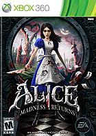 Alice Madness Returns Xbox 360