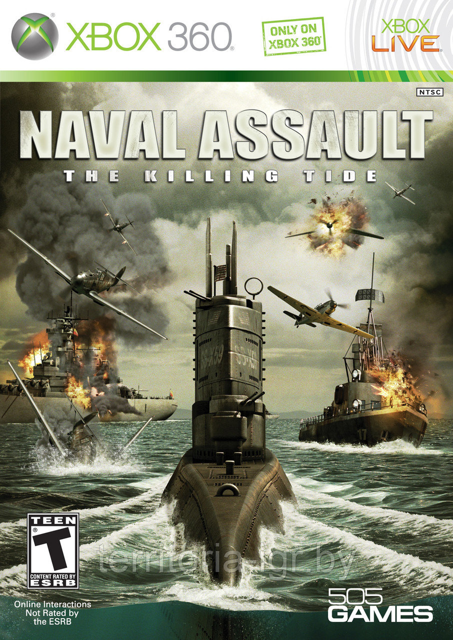 Naval Assault: The Killing Tide Xbox 360 - фото 1 - id-p78223899