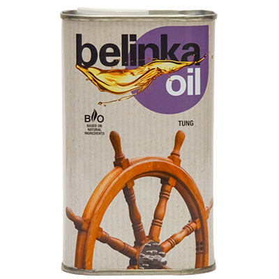 Belinka Oil-tung тунговое масло для древесины для внутренних и наружных работ 0,5 л