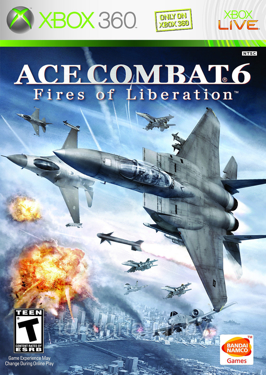 Ace Combat 6: Fires of Liberation Xbox 360 - фото 1 - id-p78228423