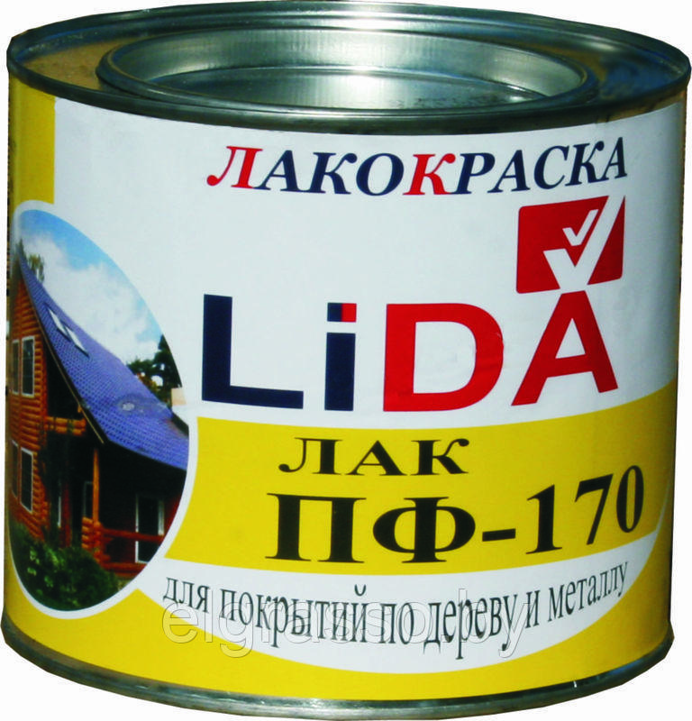 Лак ПФ-170 Лида - фото 1 - id-p78232439