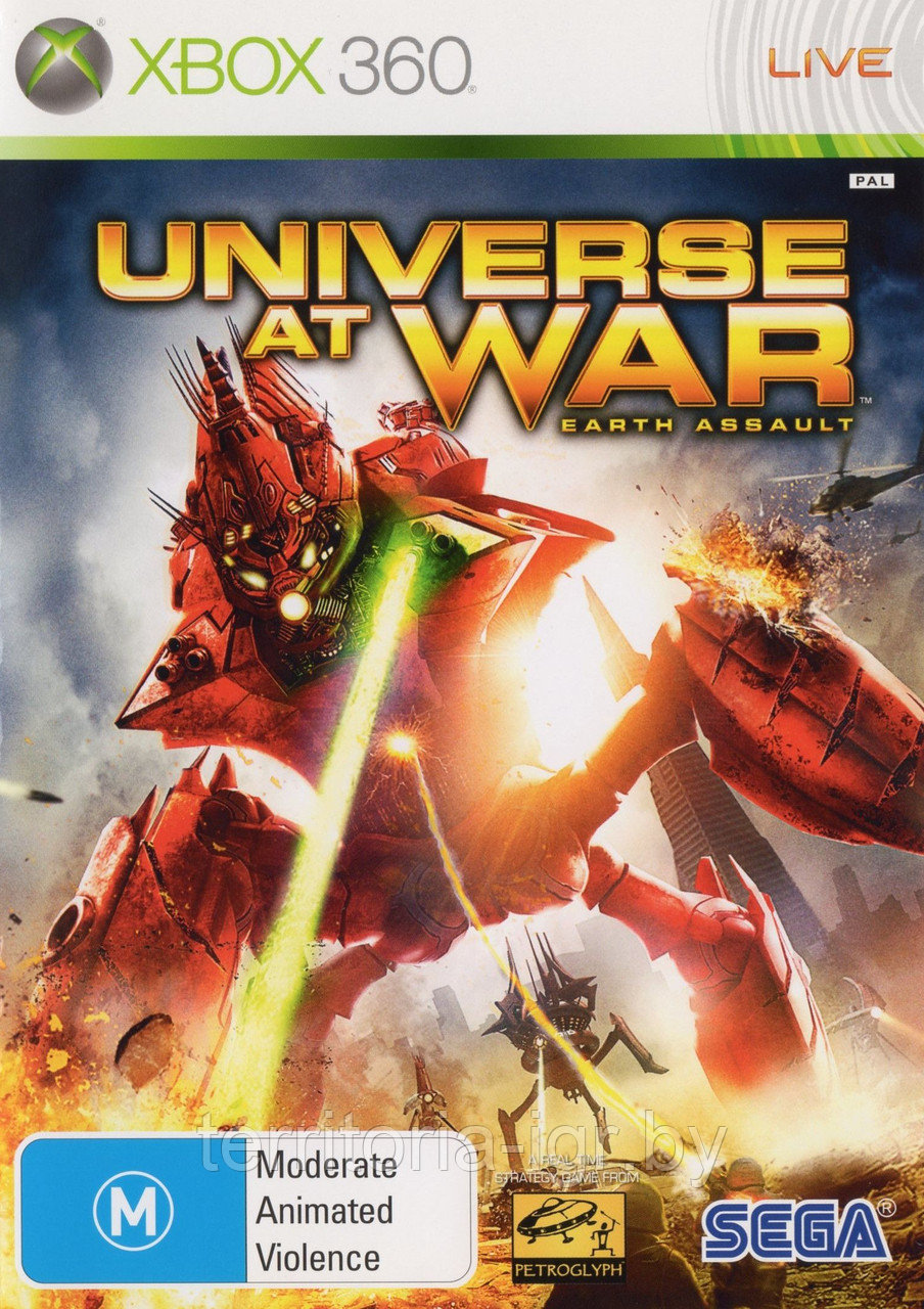 Universe at War: Earth Assault Xbox 360 - фото 1 - id-p78234785
