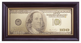 Подарочная банкнота "Сто долларов"