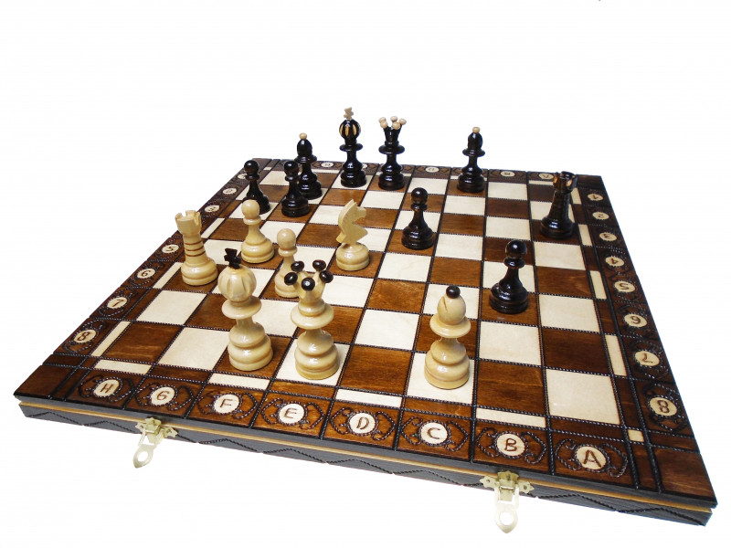 Набор подарочных шахмат из дерева Арт.W001 - фото 1 - id-p78231984
