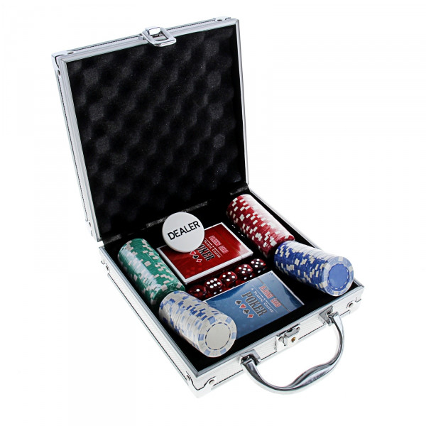 Игра "Набор для покера в чемодане Royal Flush" 100 фишек - фото 8 - id-p78232021
