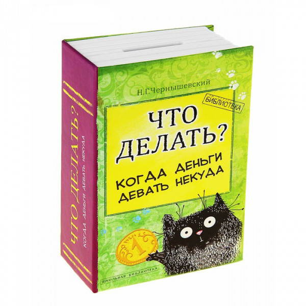 Копилка-сейф "Что делать, когда деньги девать некуда" - фото 1 - id-p78232176