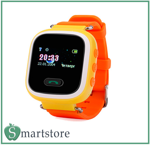 Часы Детские Умные Оригинальные Smart Baby Watch Q60 (желтый) - фото 1 - id-p78243038