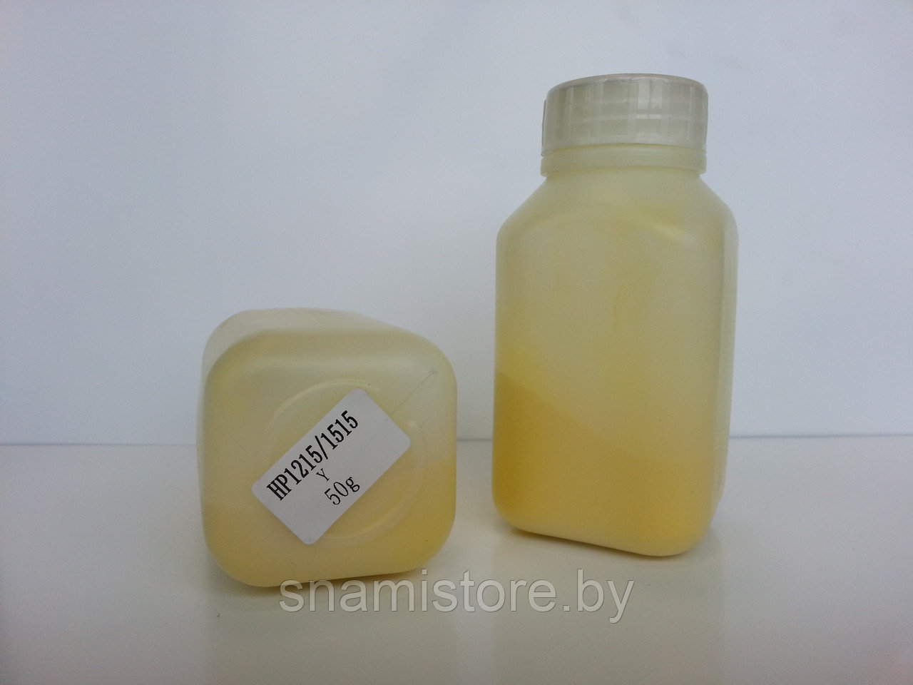 Тонер HP CLJ 1215/1515/2025 желтый 50 гр. бутылка (ASC Premium) - фото 4 - id-p3743227
