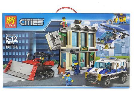 Конструктор Lele Cities 39052 Мобильный командный центр (аналог Lego City 60139) 398 д - фото 2 - id-p78259783